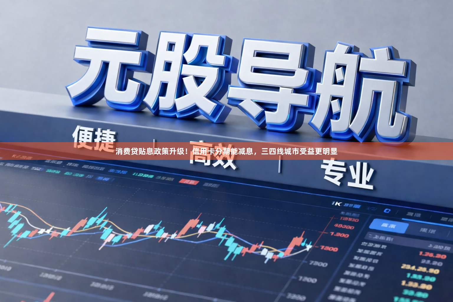 消费贷贴息政策升级！信用卡分期能减息，三四线城市受益更明显