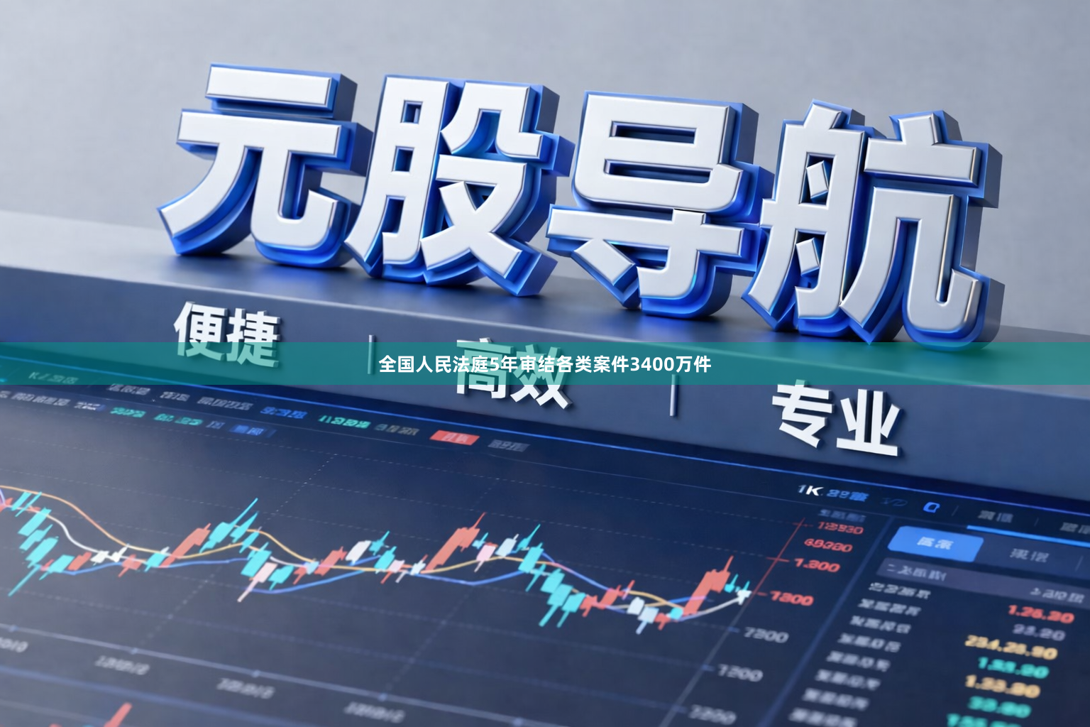 全国人民法庭5年审结各类案件3400万件